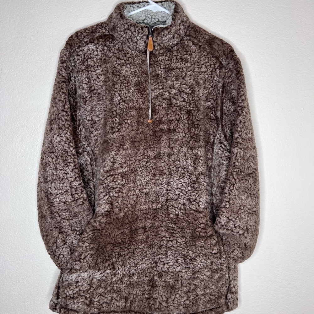 3 1/4 zip. super soft.